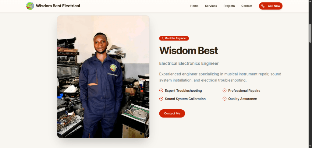 Wisdom Best Electrical screenshot 2